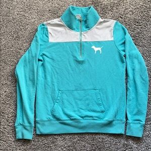 PINK 1/4 Zip Sweatshirt